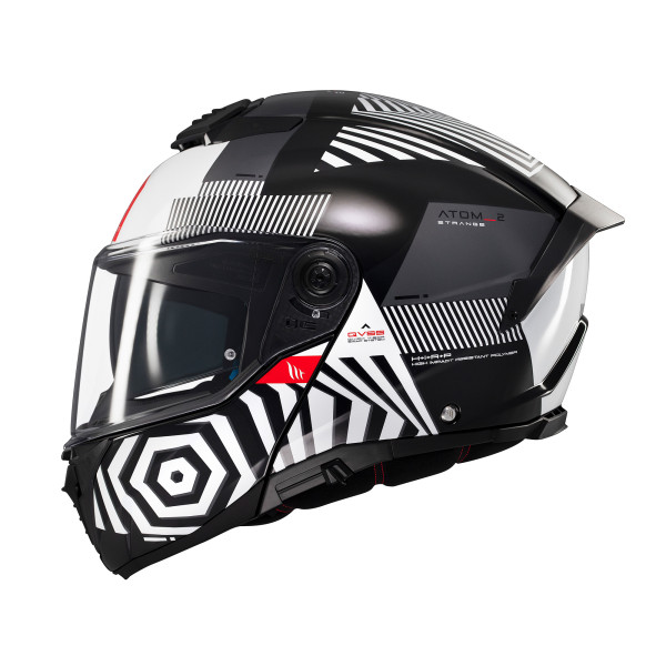 MT Helmets Mt atom 2 strange b2 gloss black 